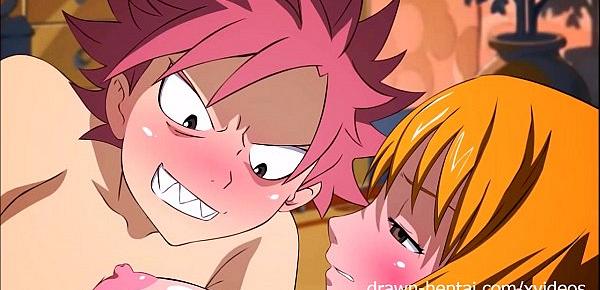  Fairy Tail XXX - Natsu and Erza... and Lucy!